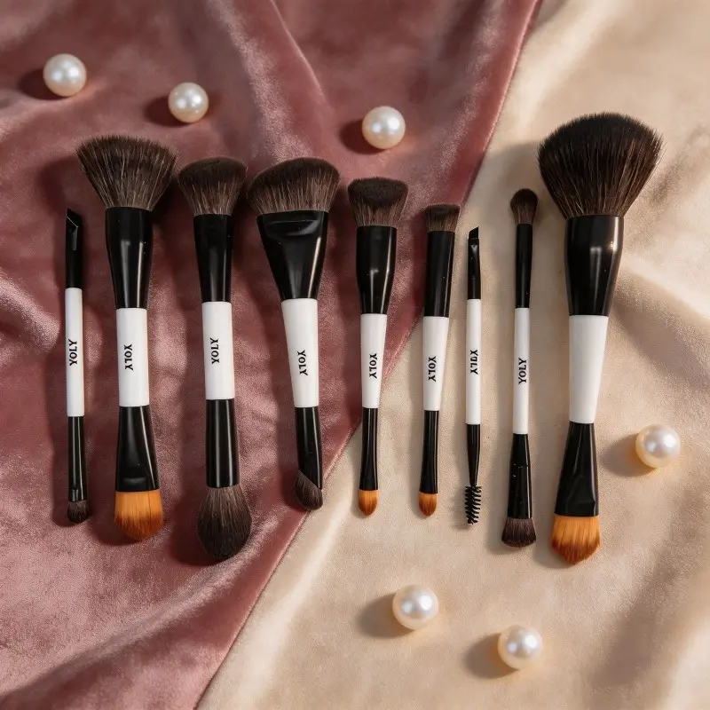 Professional 9 Piece Makeup Brush Set