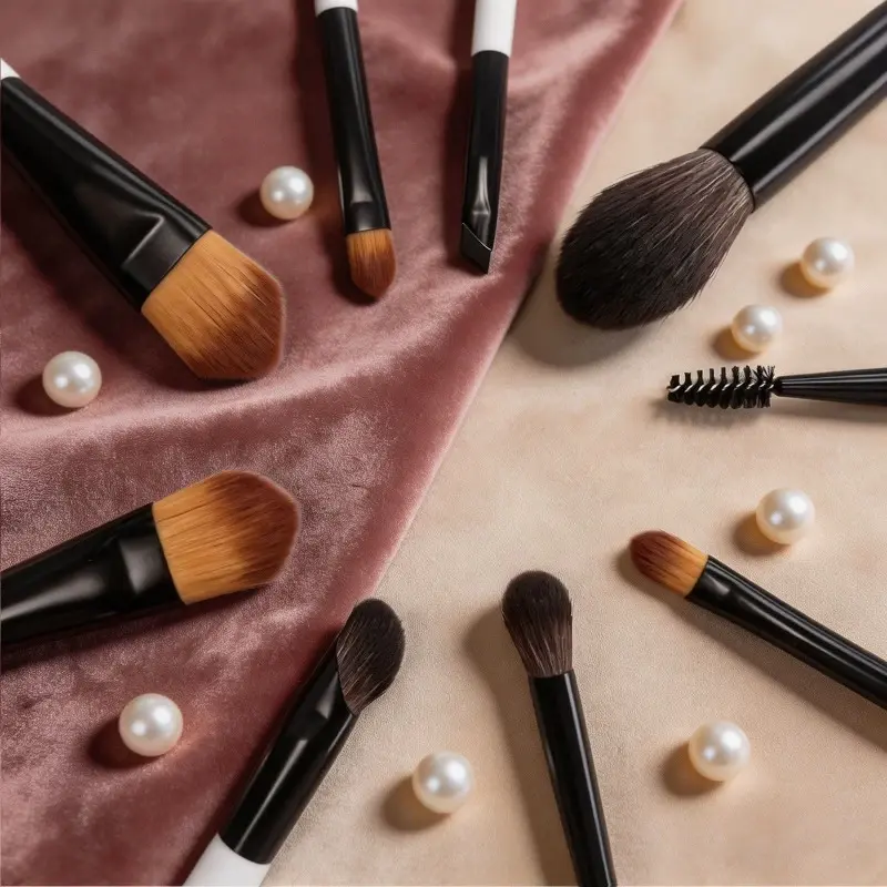 Professional 9 Piece Makeup Brush Set