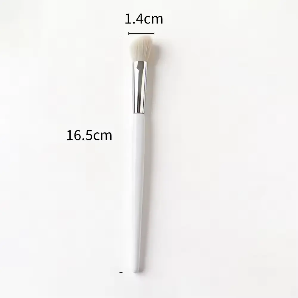 5pcs White Luxury Makeup Brushes Set
