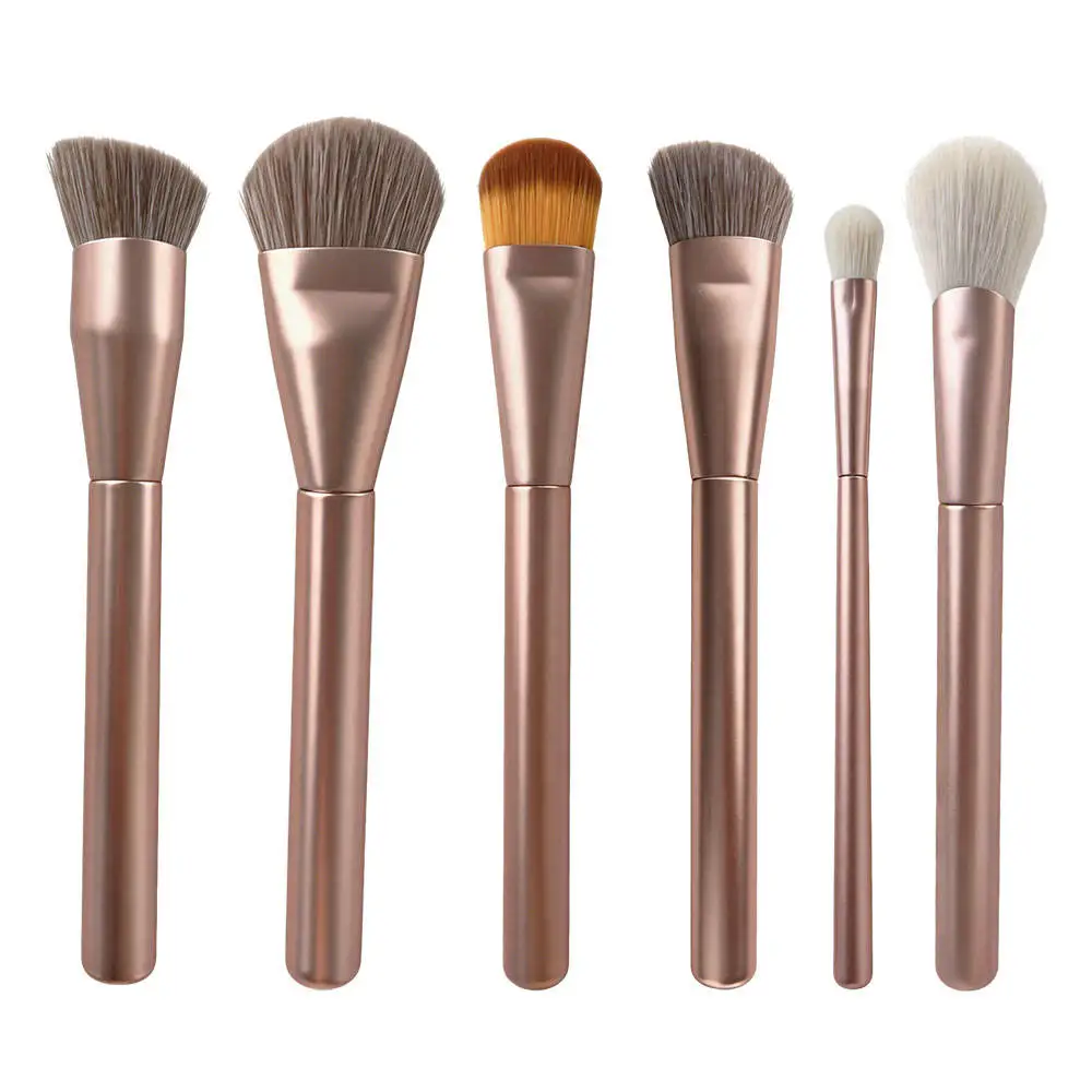 Luxury Professional 6Pcs Makeup Brush Set