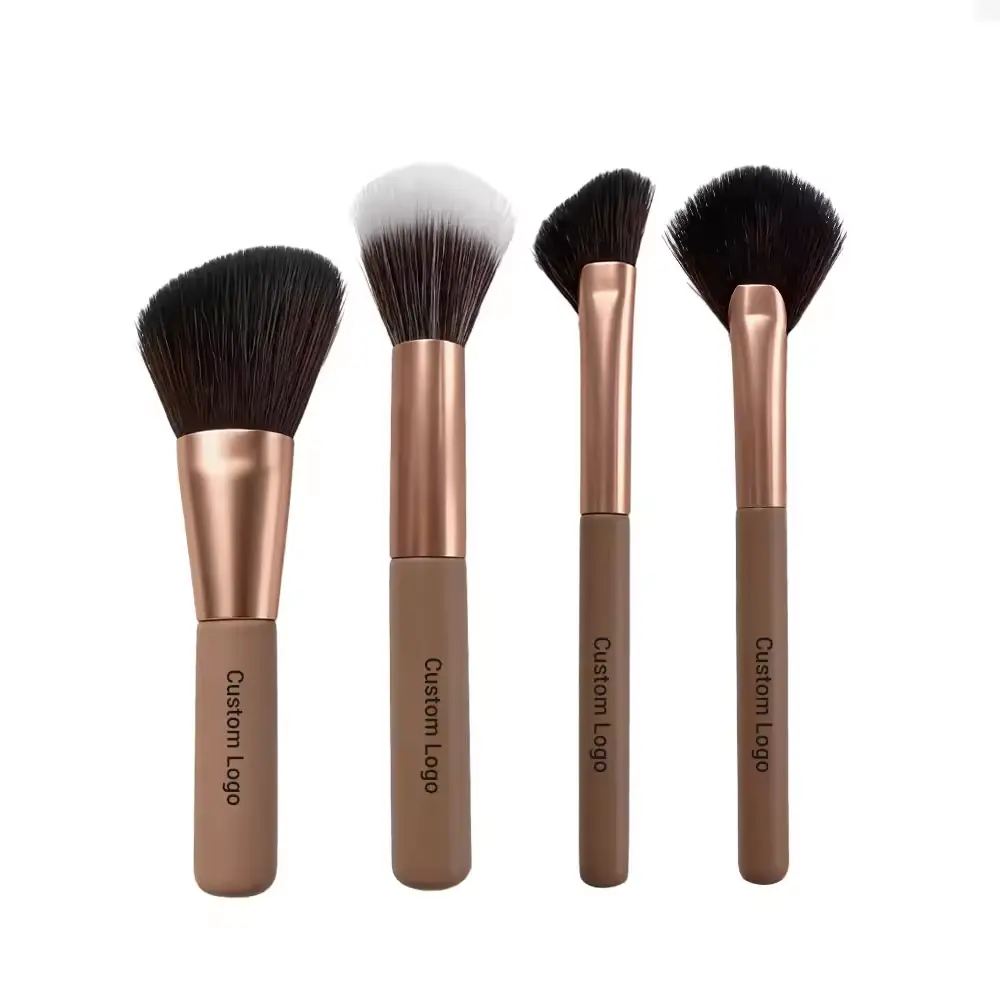 Portable Makeup Brush Set 4pcs